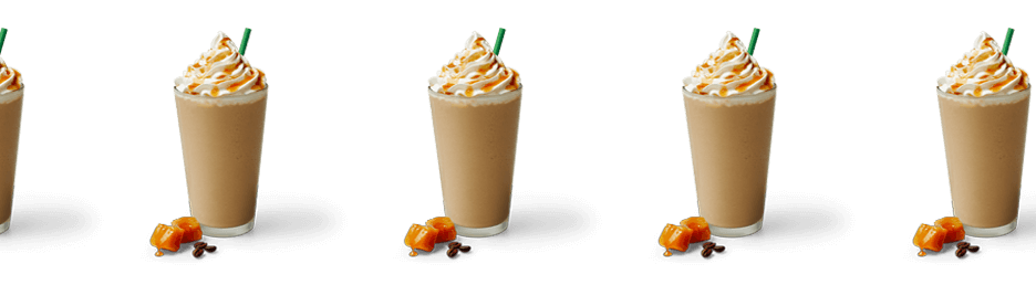 Frozen Caramel Specialty Latte banner