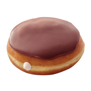 Picture of Chocolate Iced Doughnut with KREME<sup>™</sup> Filling