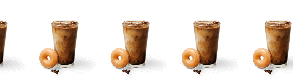 Iced Original Glazed® Coffee banner