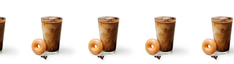 Original Glazed® Iced Coffee banner