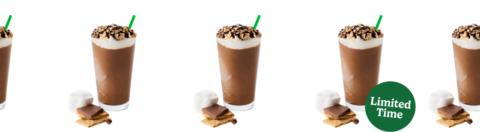 Frozen S'mores Specialty Latte banner