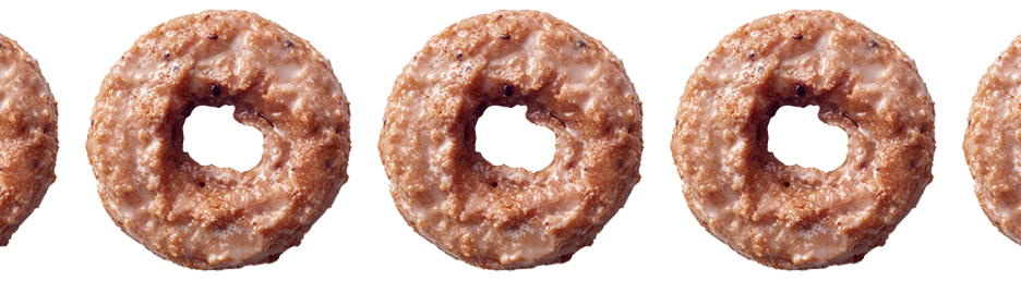Original Glazed®  Blueberry Cake Doughnut banner