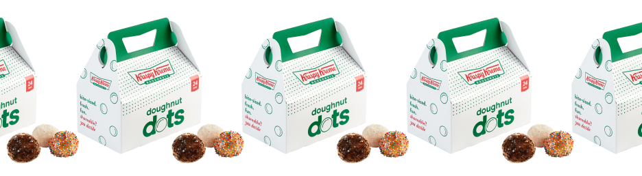 24 Count Assorted Doughnut Dots banner