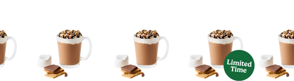 S’mores Specialty Latte banner